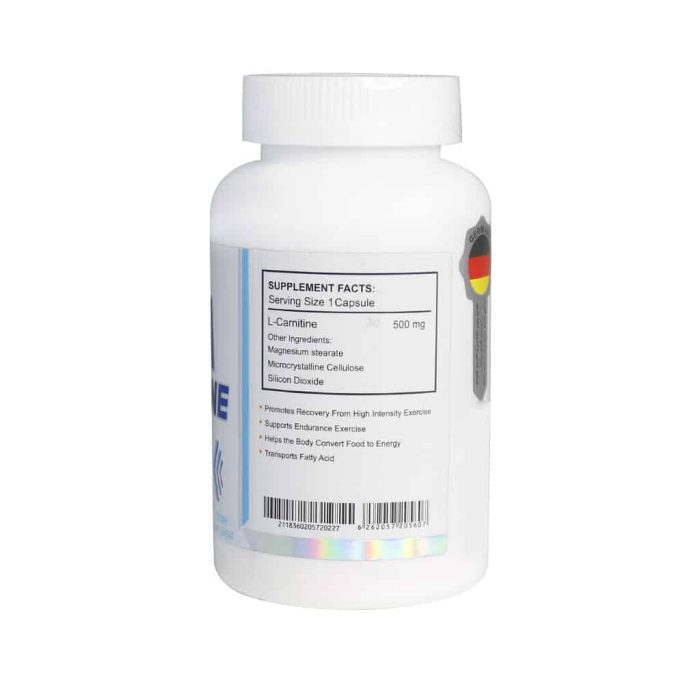 Doobis L Carnitine 500 Mg 100