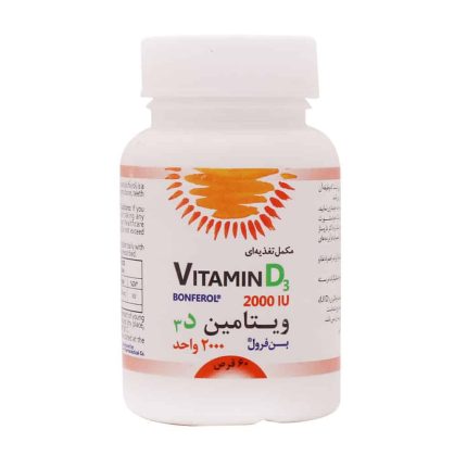 Dorsa Darou Bonferol Vitamin D3 2000 IU 60 Tablets