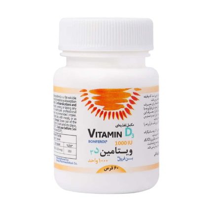 Dorsa Darou Vitamin D3 1000iu Bonferol Tablets