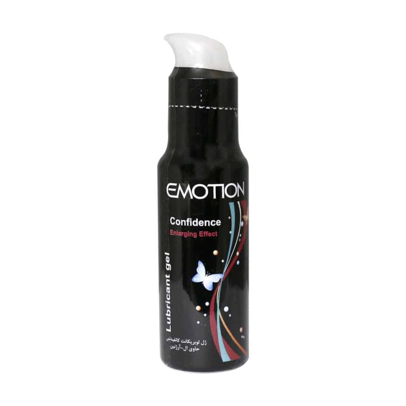 Emotion Confidence Black Gel For Men 1