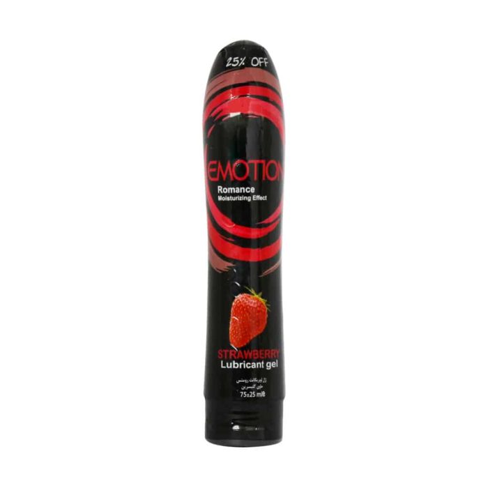 Emotion Romance Strawberry Lubricant Gel 75 Ml