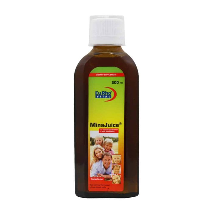 EuRho Vital Mina Juice 200 ml