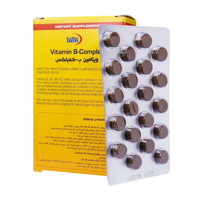 EuRho Vital Vitamin B Complex 60 1