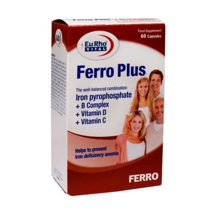 Eurho Vital Ferro Plus 60 Capsules