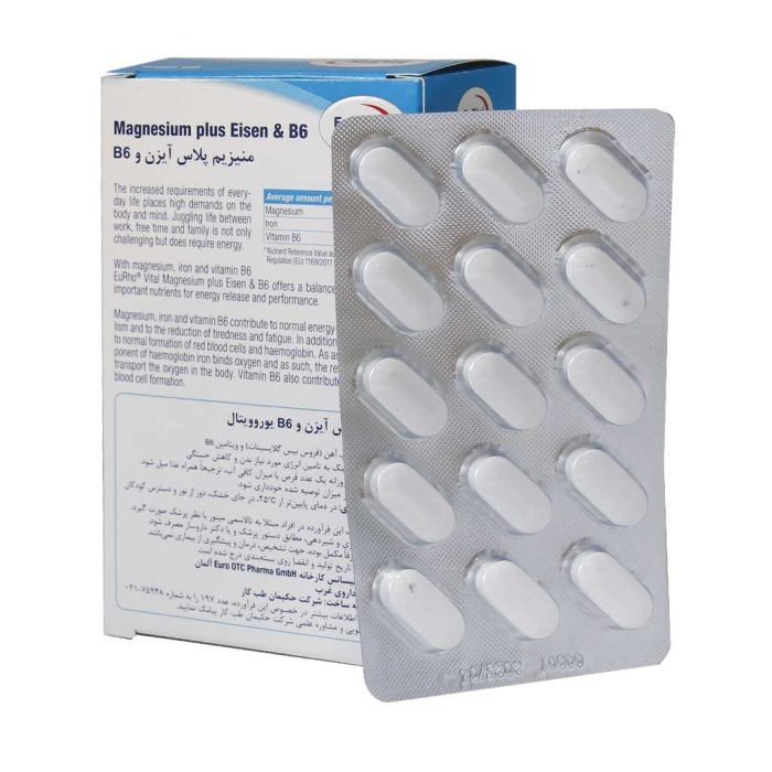 Eurho Vital Magnesium Plus Eisen And B6