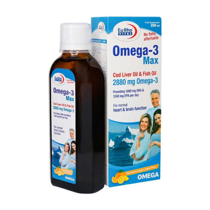 Eurho Vital Omega 3 Max 200 ml 1