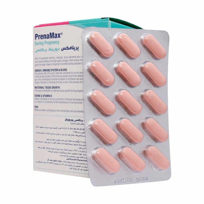 Eurho Vital PrenaMax During Pregnancy Tabs 1