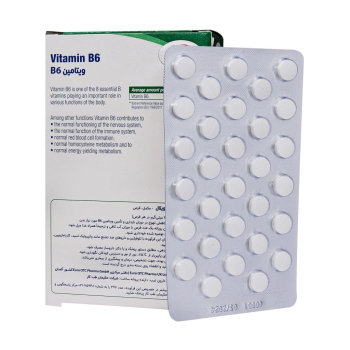 Eurho Vital Vitamin B6 Table