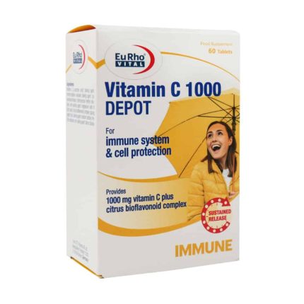 Eurho Vital Vitamin C 1000 Depot 60 Tabs