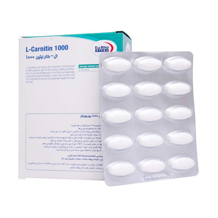 Eurhovital L Carnitin 1000mg 60 Tab