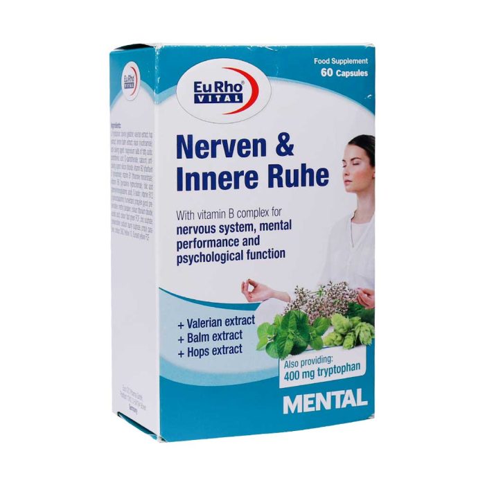 Eurhovital Nerven And Innere Ruhe 60 Capsules