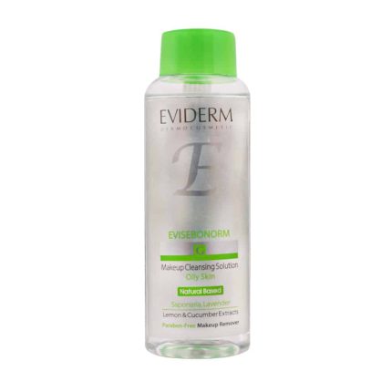 Eviderm Evisebonorm Makeup Cleansing Solution For Oily Skin 230 ml