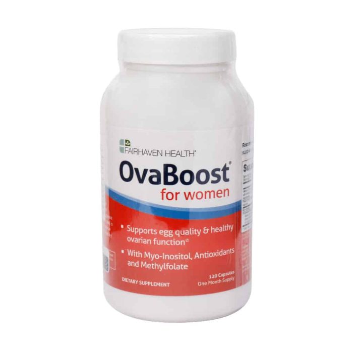 Fairhaven Health Ova Boost 120 Capsules For Women 1