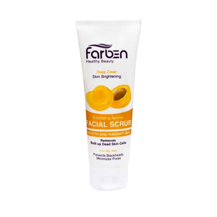 Farben Deep Cleaning And Brightening Skin Facial Scrub 75 ml