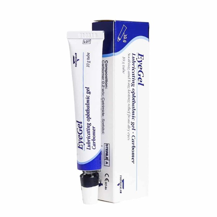 Farmigea EyeGel Lubricating Ophthalmic Gel 10