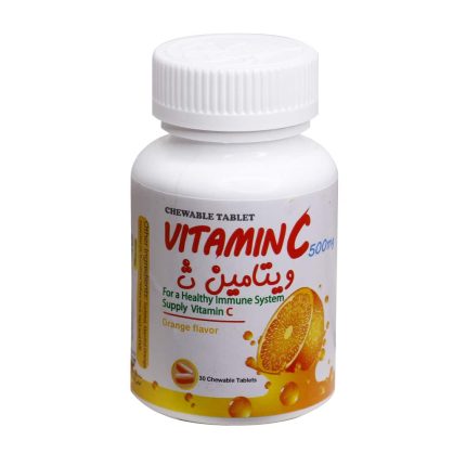 Ganjineh Salamat Tara Vitamin C 500 mg 30 Chewable Tablets