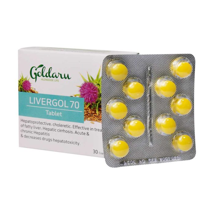 Goldaru Livergol 70 30 Coated Tab