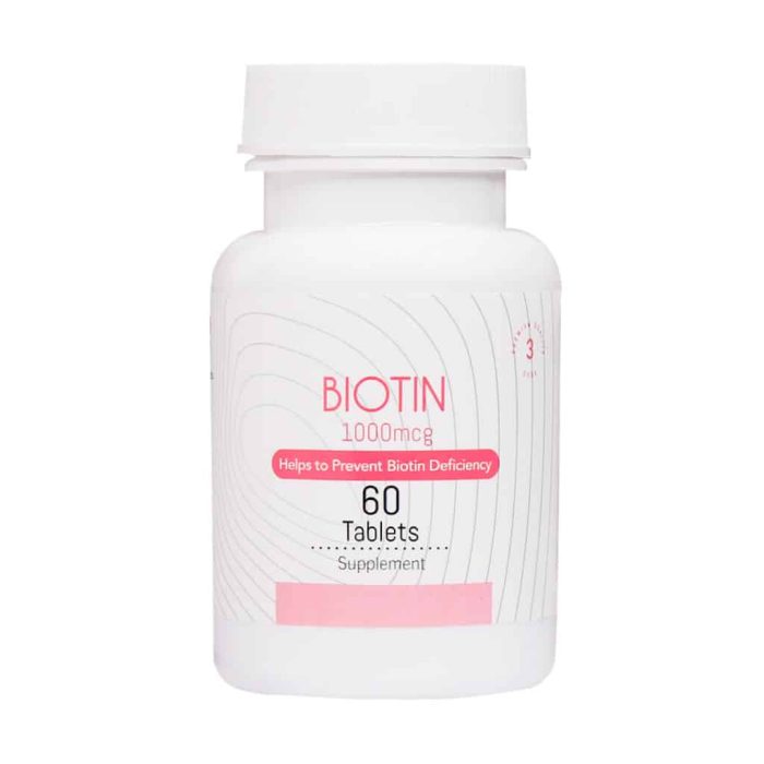 Golden Score Biotin 1000mcg 60 Tablets