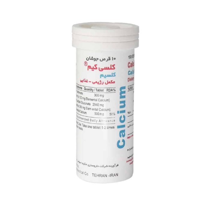 Hakim Calcikim Calcium 500 10 Eff.Tablets