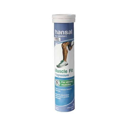 Hansal Muscle Fit Magnesium 20 Effervescent Tabs