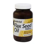 Health Aid Flax Seed Oil for vegetarian 60 Softgel