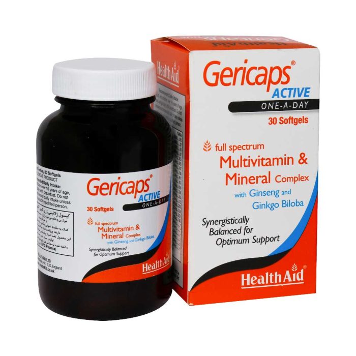 Health Aid Gericaps Active Softgels