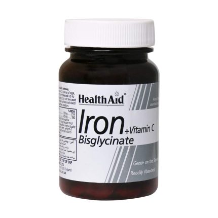 Health Aid Iron Bisglycinate 30 Tabs