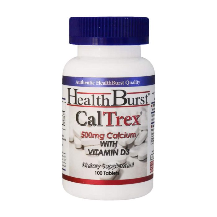 Healthburst CalTrex 100 Tabs