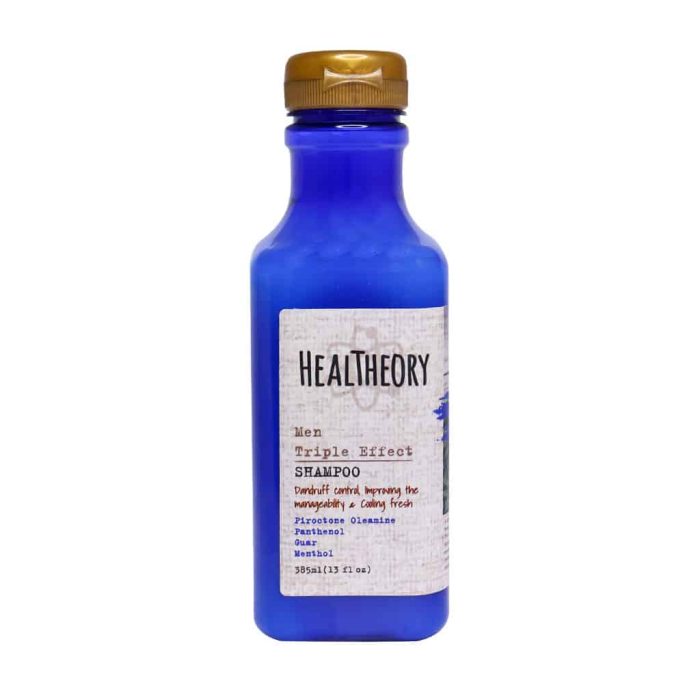 Healtheory Men Triple Effect Shampoo 385 ml 1