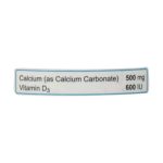 Healthica Calcium Plus D3 50 Tab