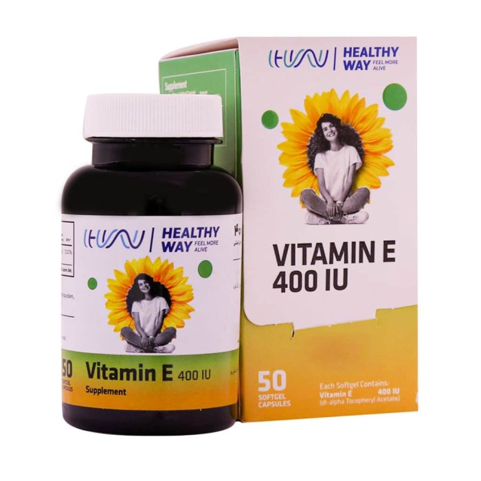 Healthy Way Vitamin E 400 IU 50 Soft Gel