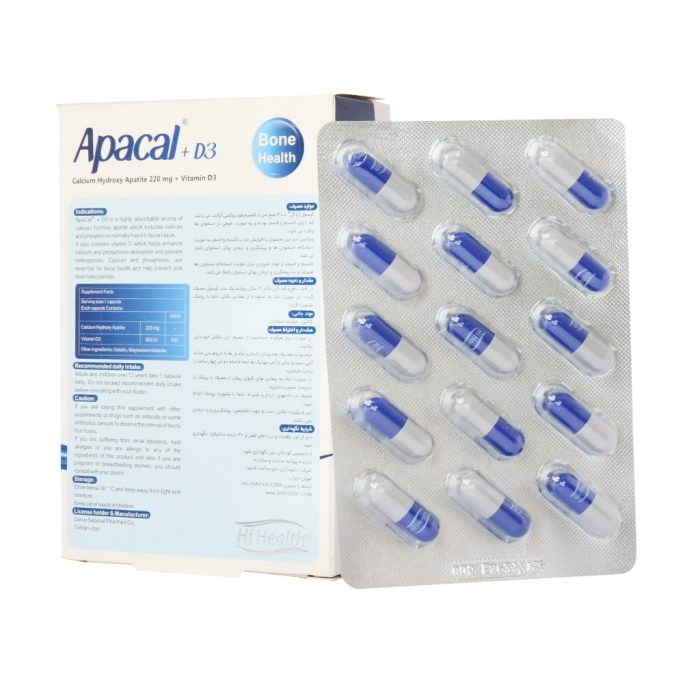 Hi Health Apacal And Vitamin D3 30 Capsule