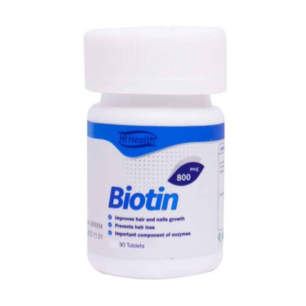 Hi Health Biotin 800 mcg 30 Tabs