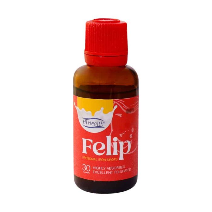 Hi Health Felip Liposomal Iron Drops