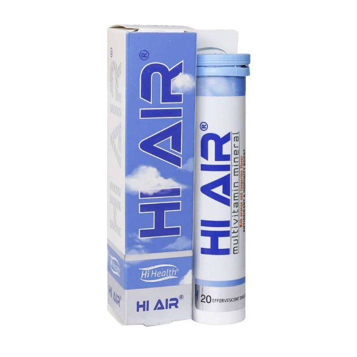 Hi Health Hi Air Multivitamin Mineral Effervescent Tabs