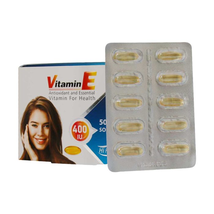 Hi Health Vitamin E 400 IU 50 Softgel 1