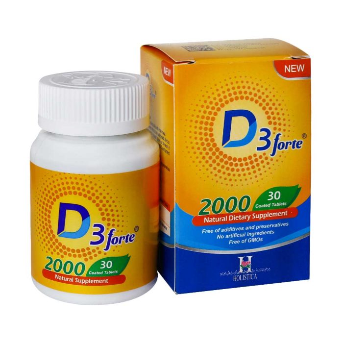 Holistica 2000 D3 FortCoated Tablets