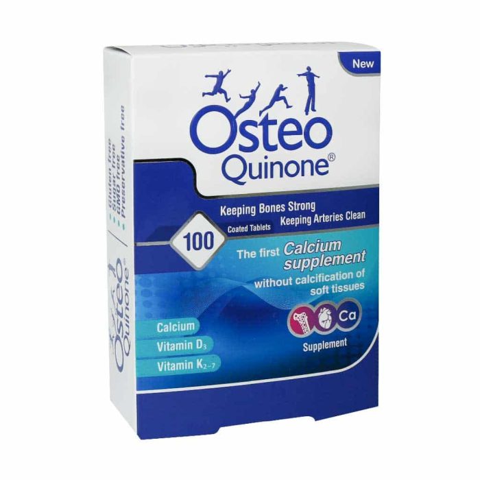 Holistica Osteo Quinone 100 Tabs 1