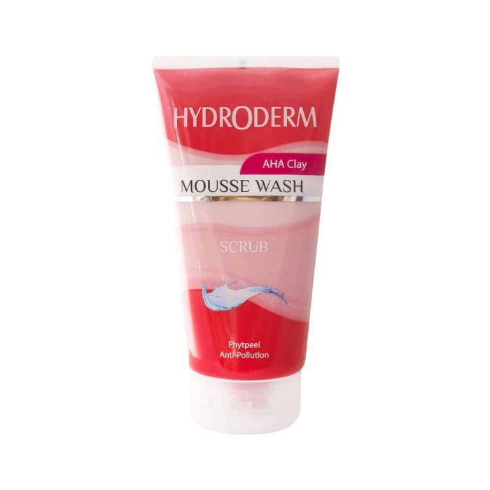 Hydroderm AHA Clay Mousse Wash 150 ml