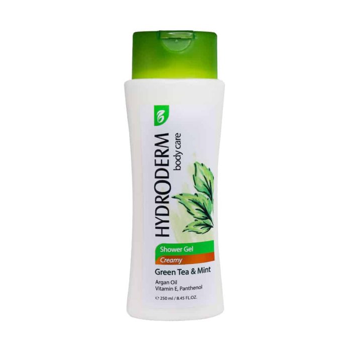 Hydroderm Badycare Shower Gel Creamy with Grean Tea and Mint