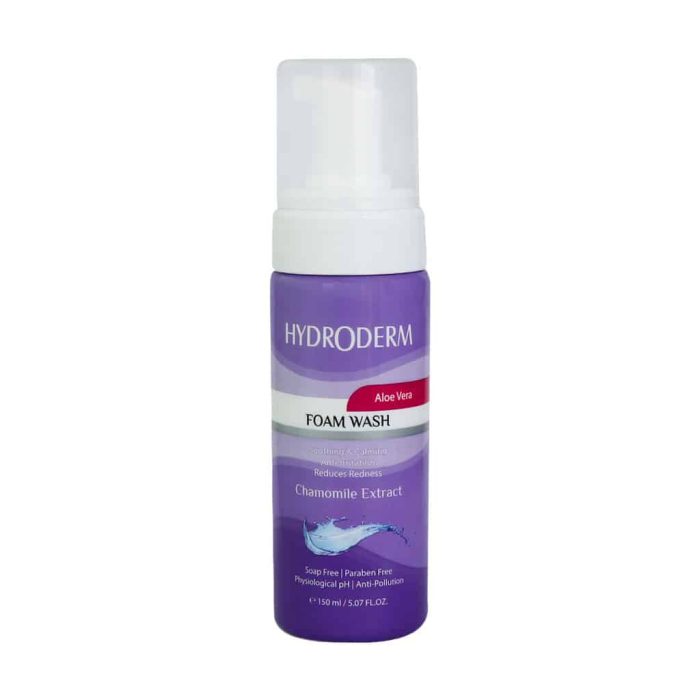 Hydroderm Foam Wash For Sensitive Skin