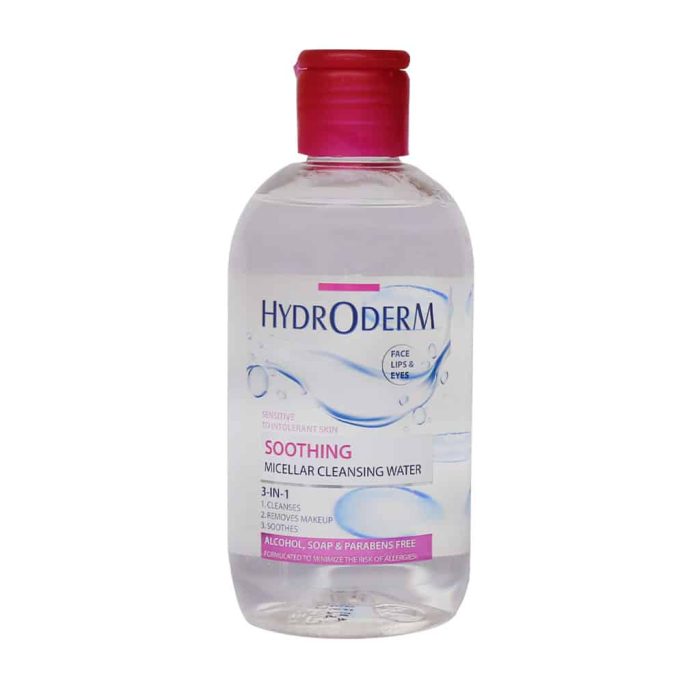 Hydroderm Micellar Cleansing Water For Sensitive Skin 250 ml