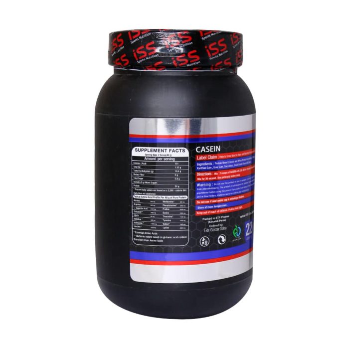 ISS Casein Protein Powder g