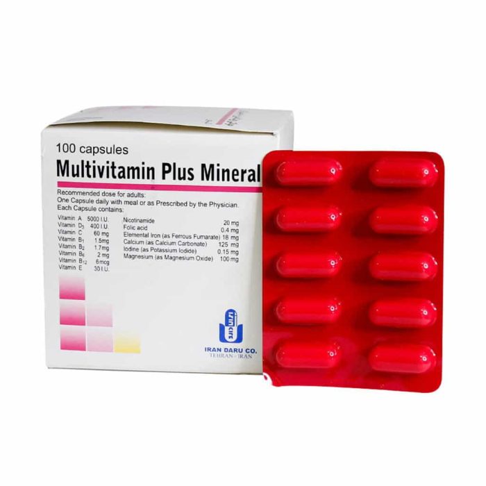 Iran Daru Multivitamin Plus Mineral