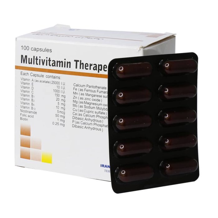 Iran Daru Multivitamin Therapeutic