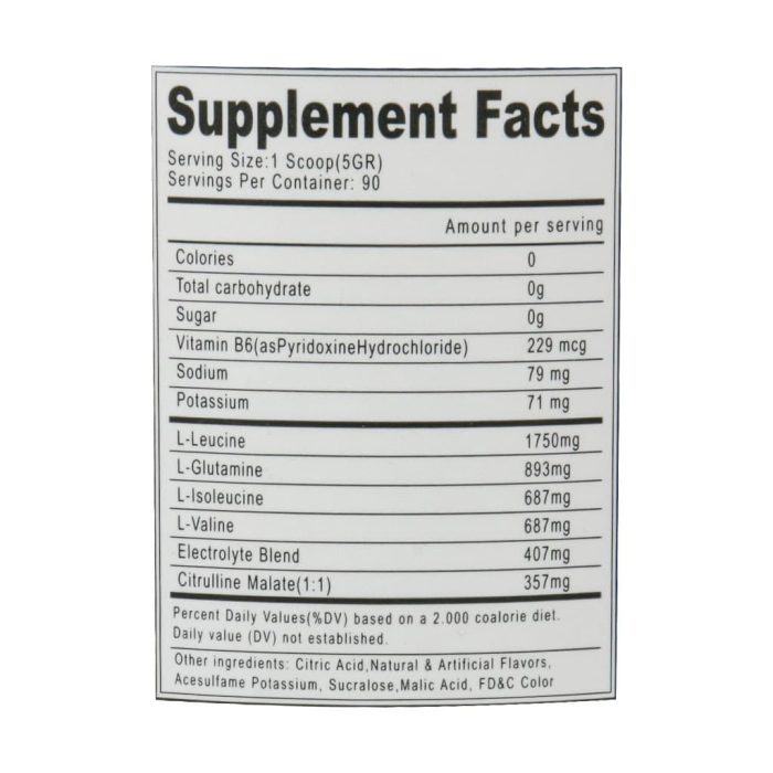 Istela Nutrition BCAA Powder 450 g