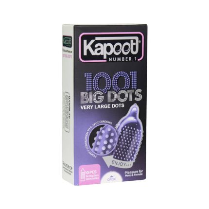 Kapoot Big Dots 1001 Candoms 10 Pcs