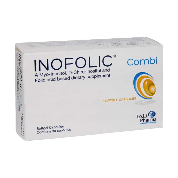 Lo.Li . pharma inofolic combi 30 softgel capsule 1