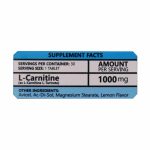 M Plus L Carnitine 1000 mg 30 Tab