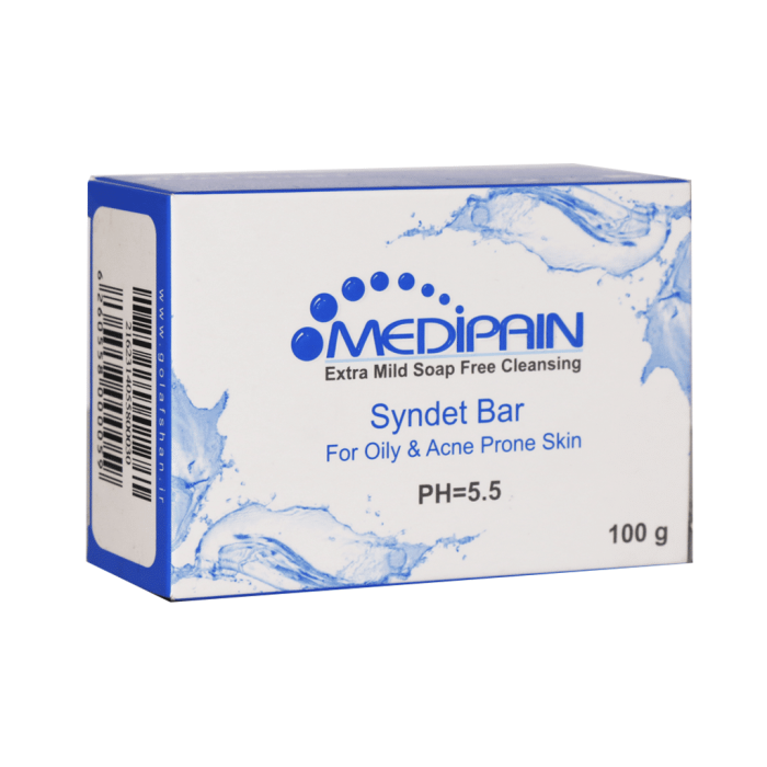 Medipain Syndet Bar for Oily and Acne Prone Skin 100 g